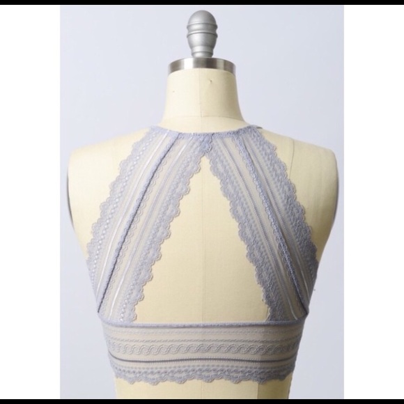 🆕 Couture Gypsy Scallop Lace Keyhole Bralette - Picture 5 of 6